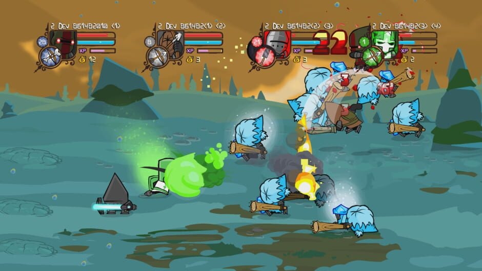 Screenshot Castle Crashers Remastered